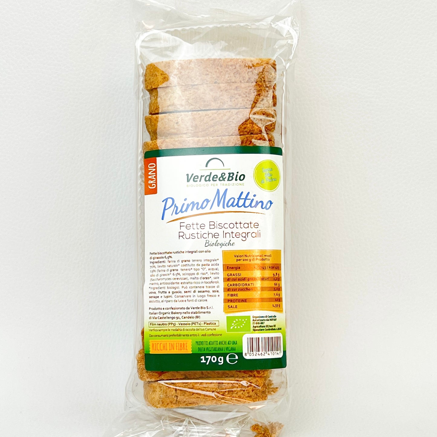 Fette biscottate bio integrali
