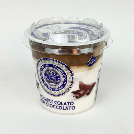 Yogurt colato con cioccolato